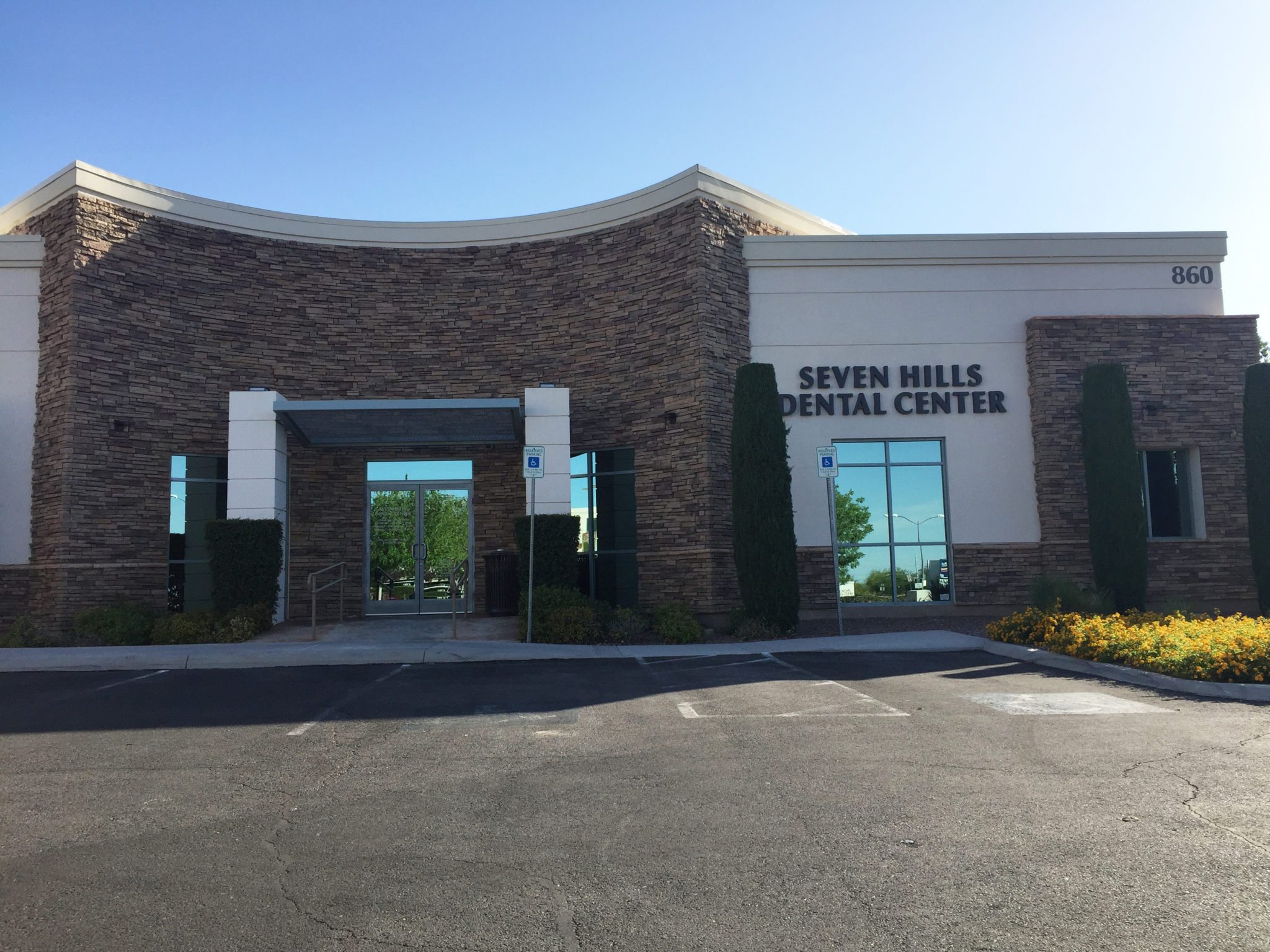 Seven Hills Dental Office Front Enterance